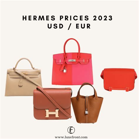 hermes bags price increase.